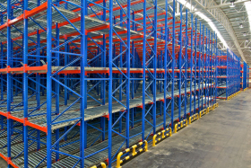 Pallet Racking allowing for a Carton Flow system