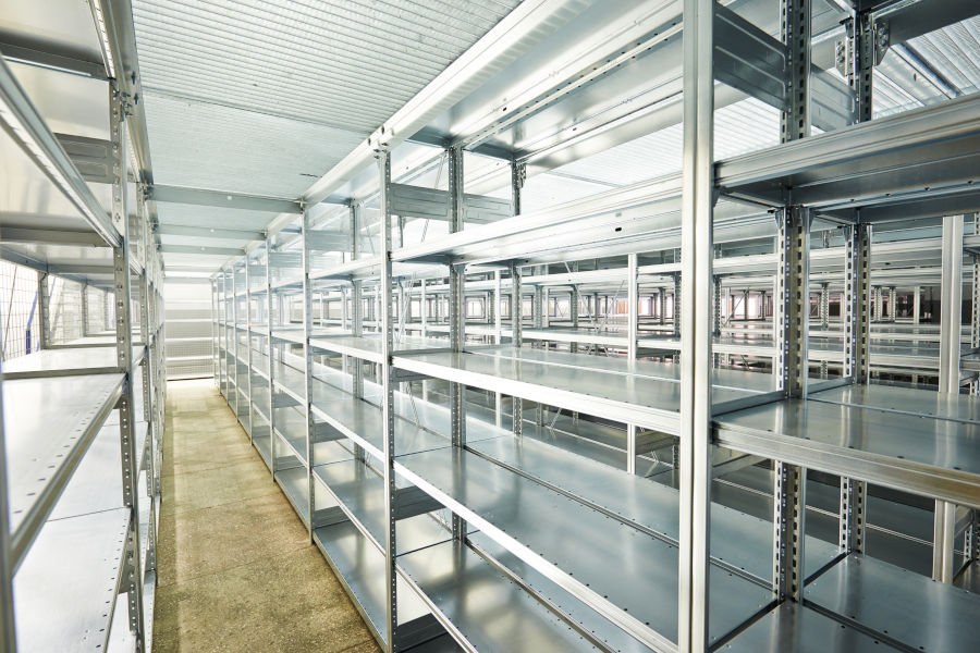 Boltless shelving system